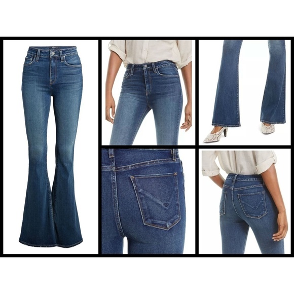 💕HUDSON💕 Holly High Rise Flare Jeans ~ Prelude - Picture 6 of 8